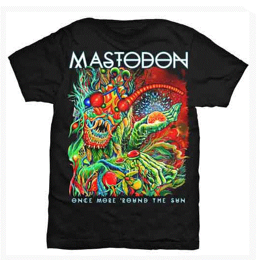 Rock Off - Mastodon 'Once More Round the Sun' Unisex T-Shirt