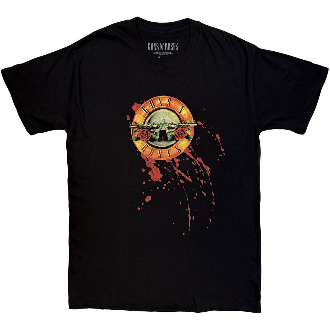 Guns N' Roses Unisex T-Shirt: Bullet (Black)