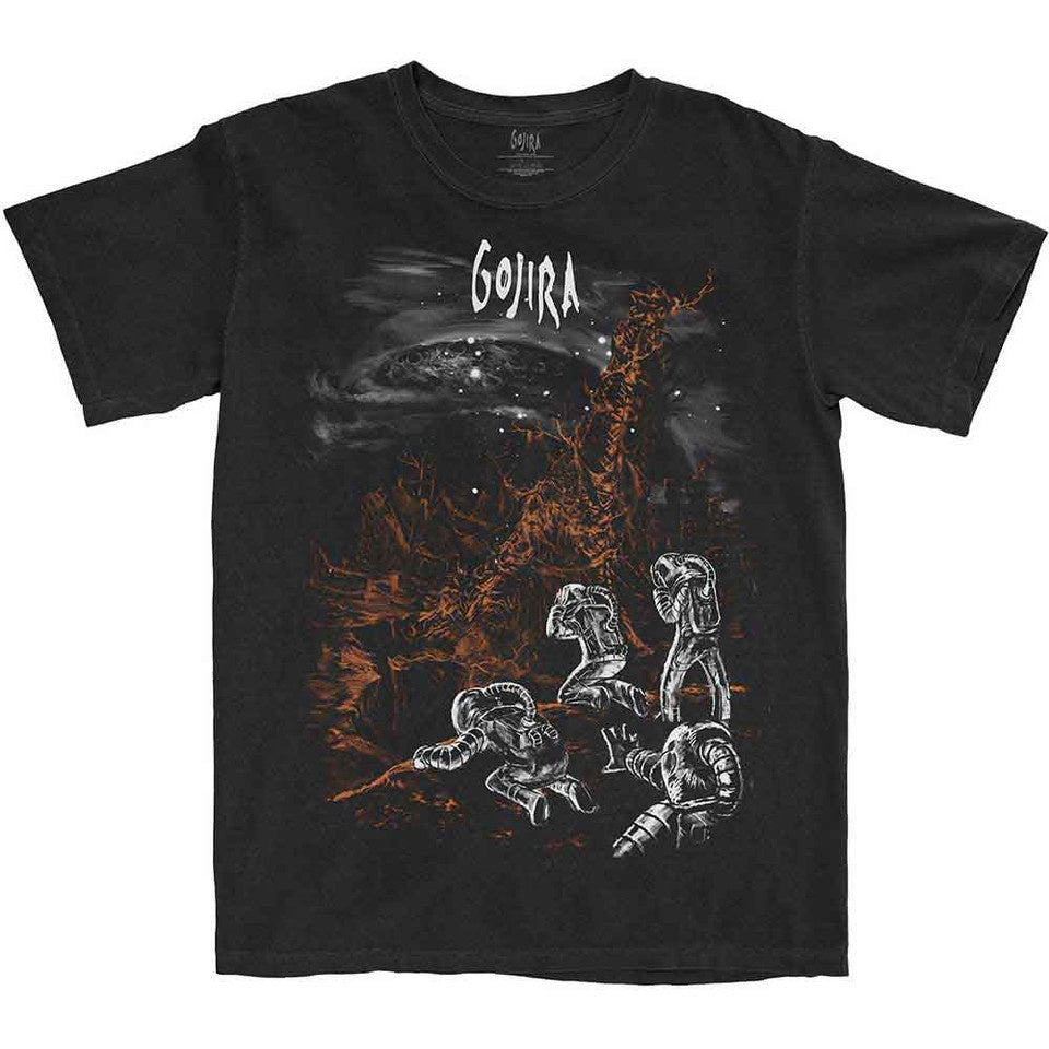 Gojira Unisex T-Shirt - Eiffel Falls (Black)