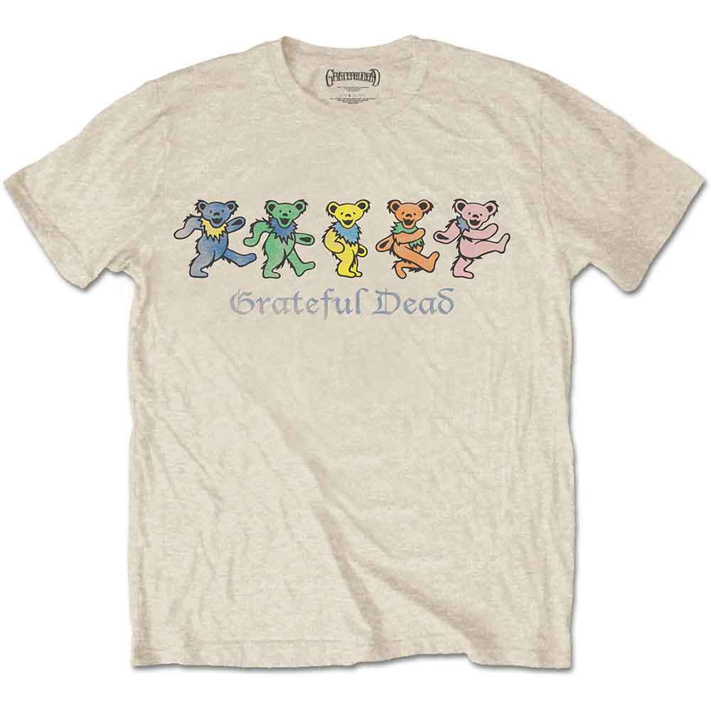 Grateful Dead Dancing Bears Natural T-Shirt