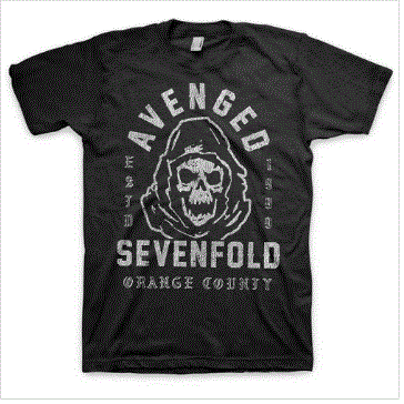 Rock Off - Avenged Sevenfold So Grim Orange County Unisex T-Shirt