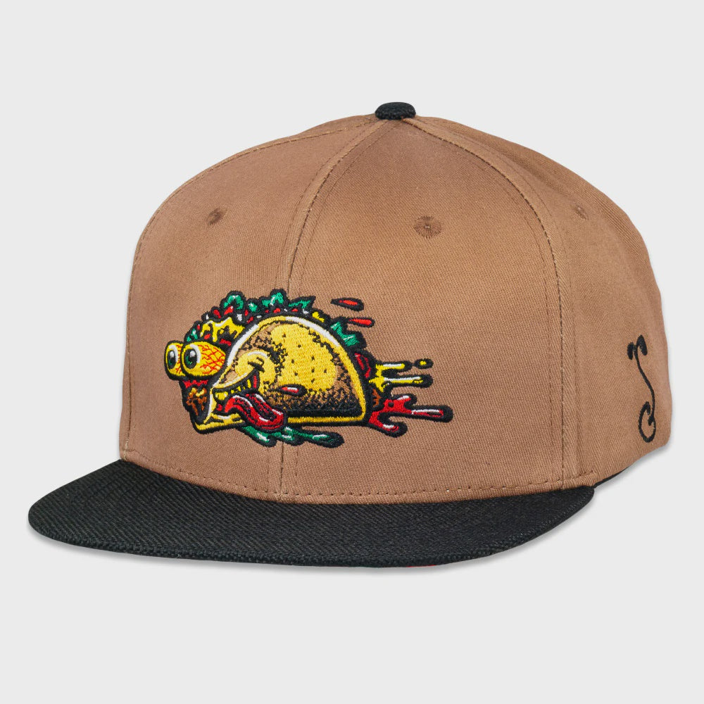 Jimbo Phillips Speedy Taco Tan Snapback Hat