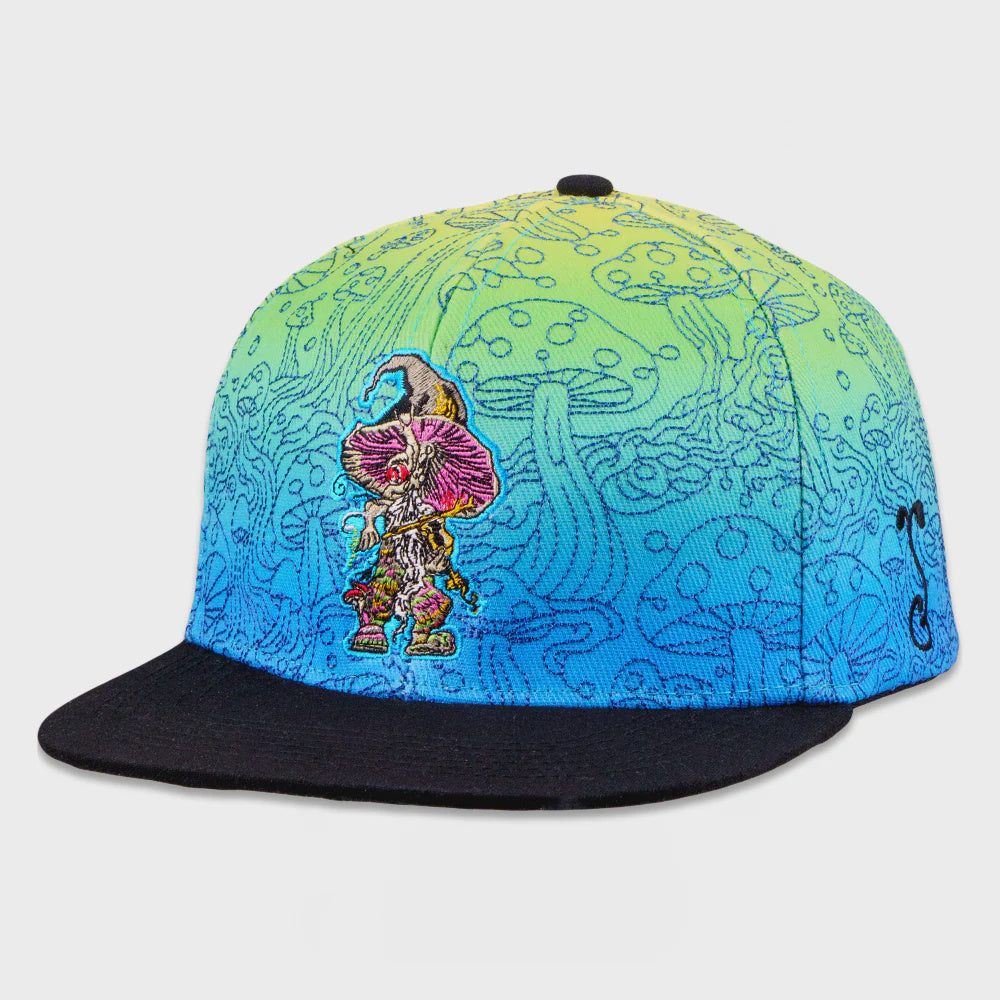 Kuhmali Designs Blue Snapback Hat