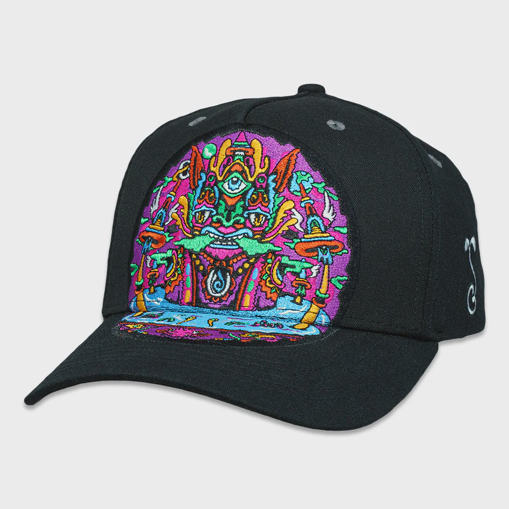 Doctor Dabber Young and Sick Black 501 Snapback Hat