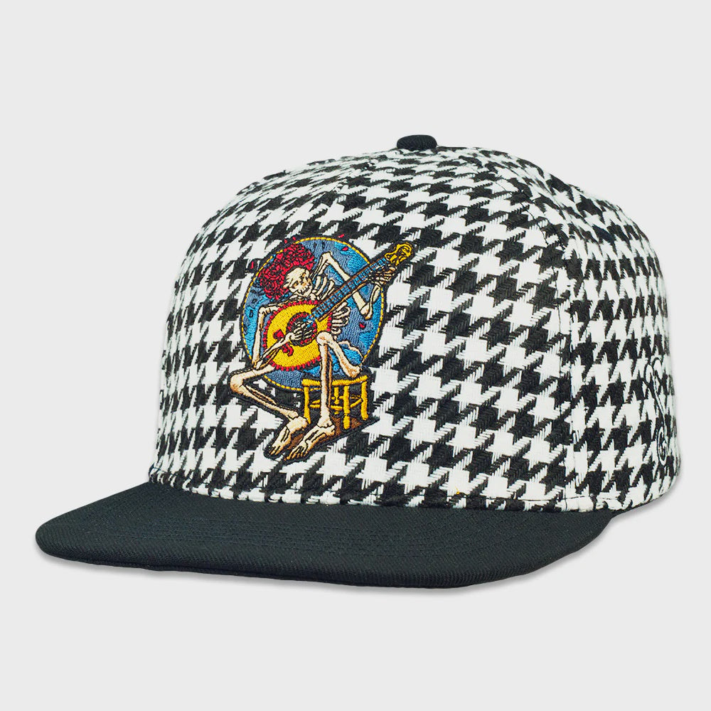 Stanley Mouse Easy Rider Houndstooth Snapback Hat