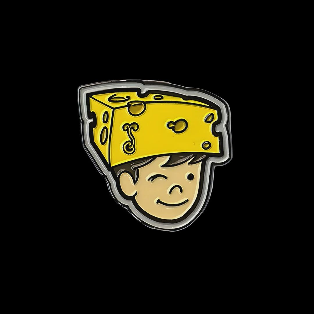 Green Bowl Packers Cheesehead Pin
