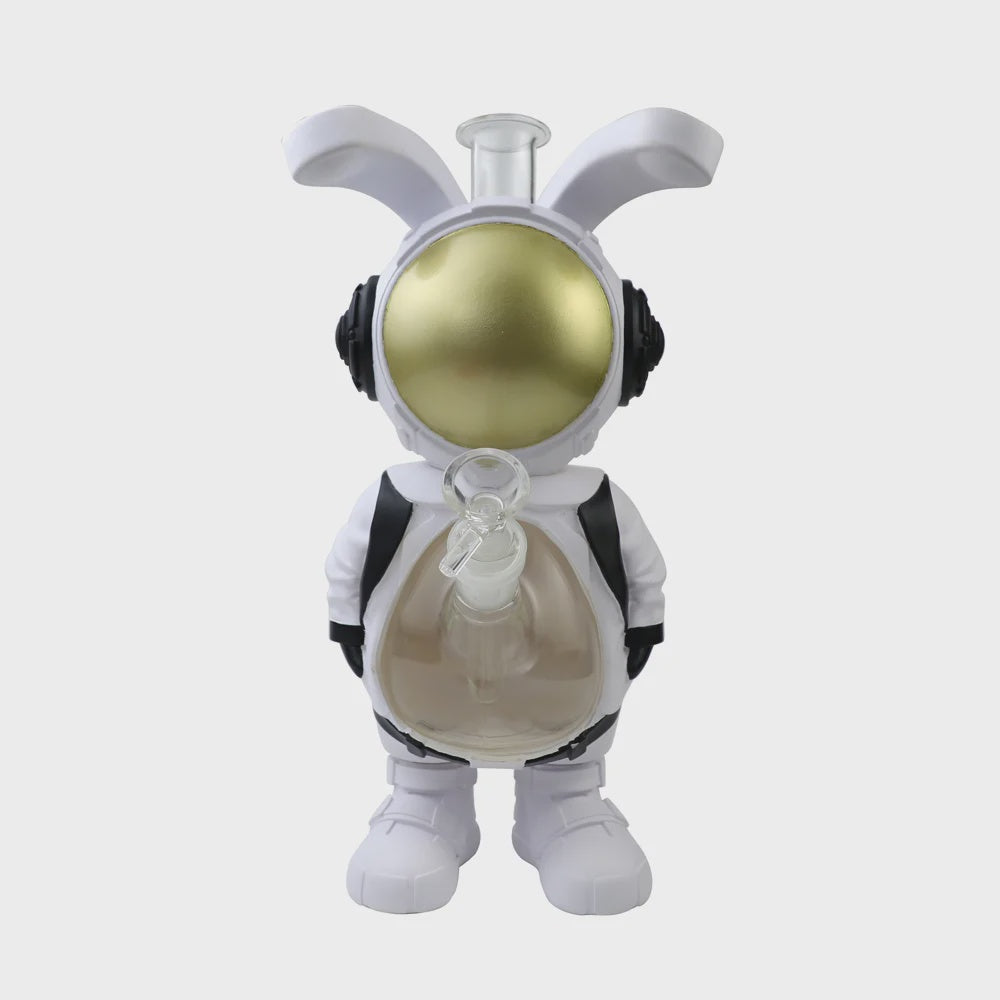 Space Rabbit w/Backpack Water Pipe 11.5" - H425