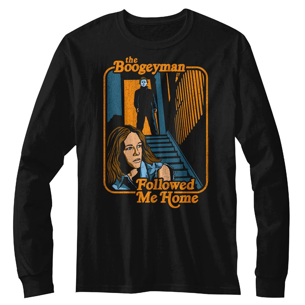 Halloween Boogeyman No Knife Long Sleeve Shirt