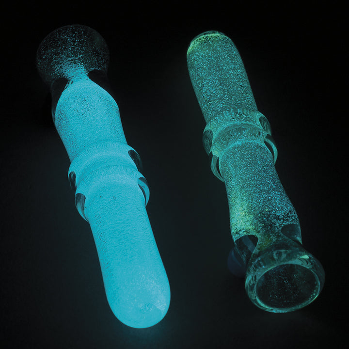 4.5" Glow in Dark Chillum- 1 count