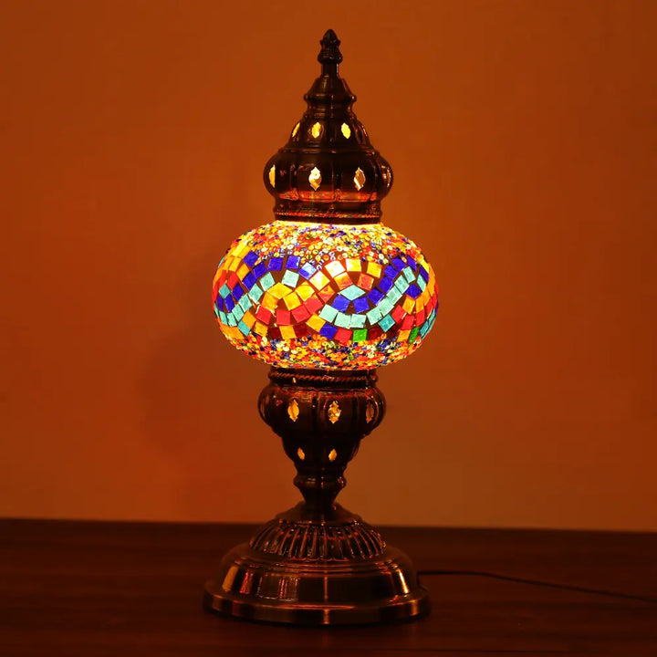 Marrakech Turkish Moroccan Mosaic Mood Accent Night Lamp