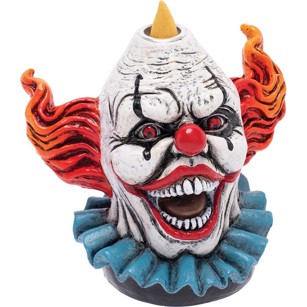 Scary Clown Backflow Burner (5.5 X 4.2 X 5)