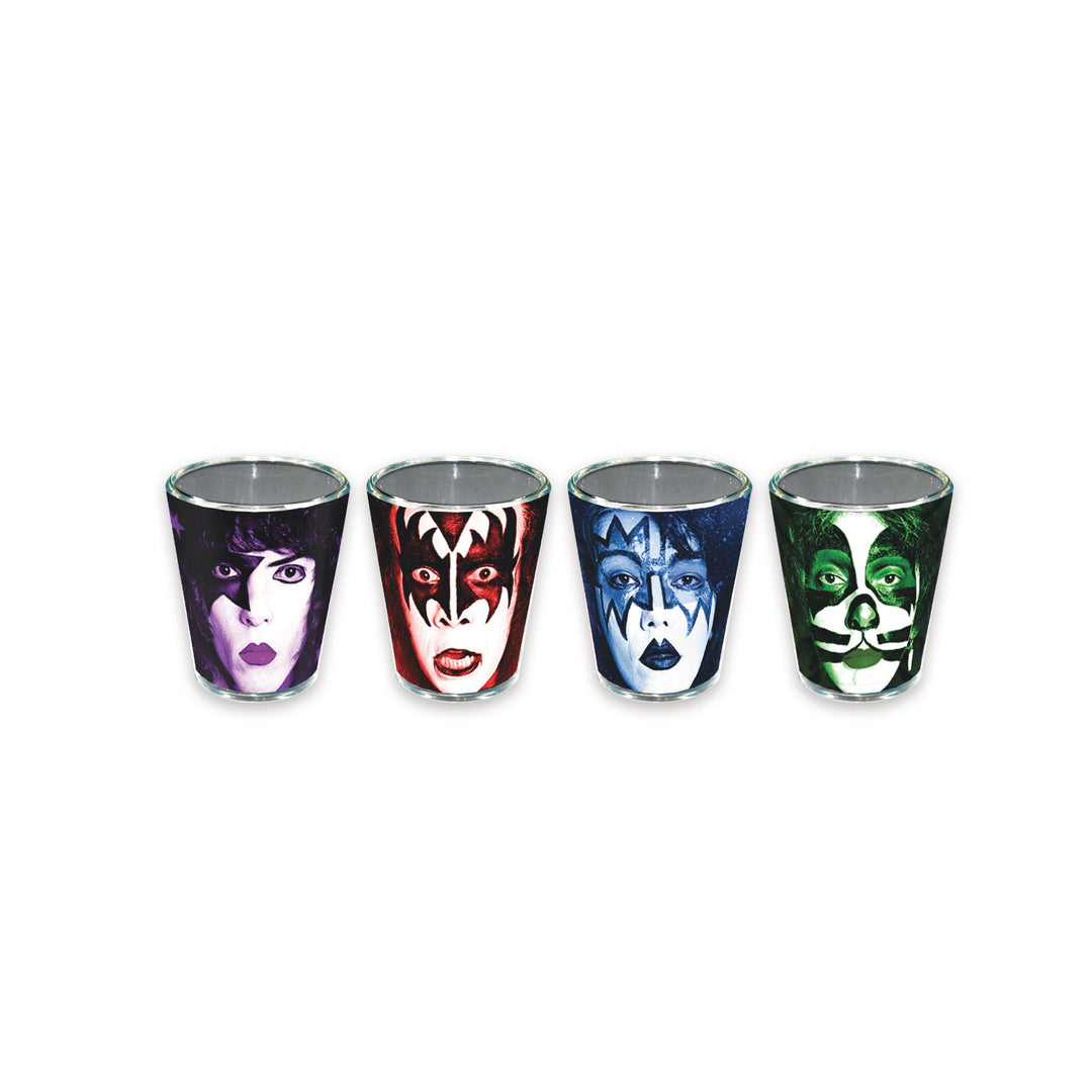 KISS Shot Mini-Glass Set (4-Pack)