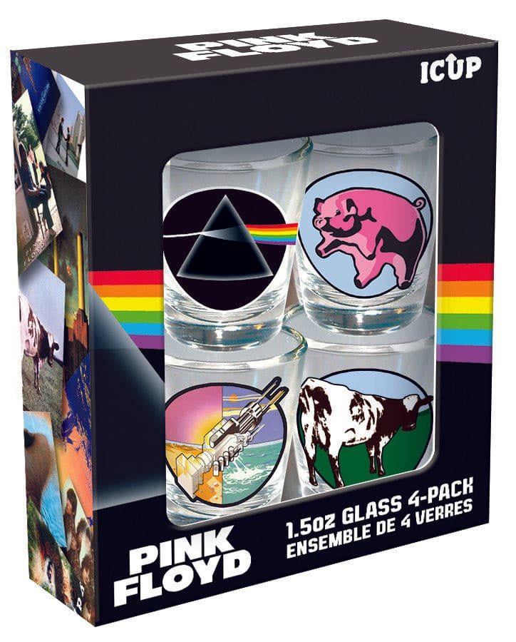 Pink Floyd Mini Glass Set (4-Pack / 1.5oz)