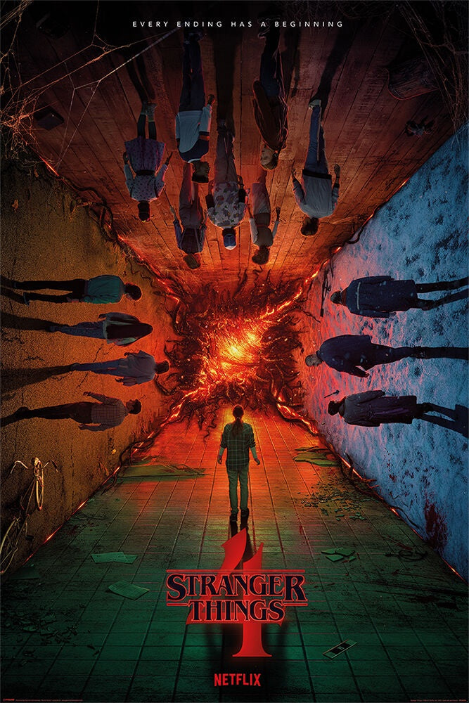 Stranger Things Season 4 One Sheet Poster