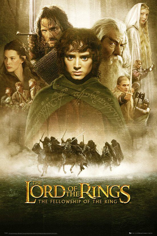 Lord of the Rings Fellowship One Sheet Poster