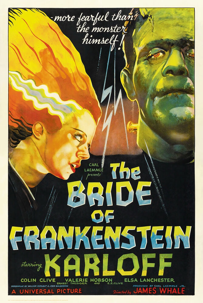 Bride of Frankenstein Poster