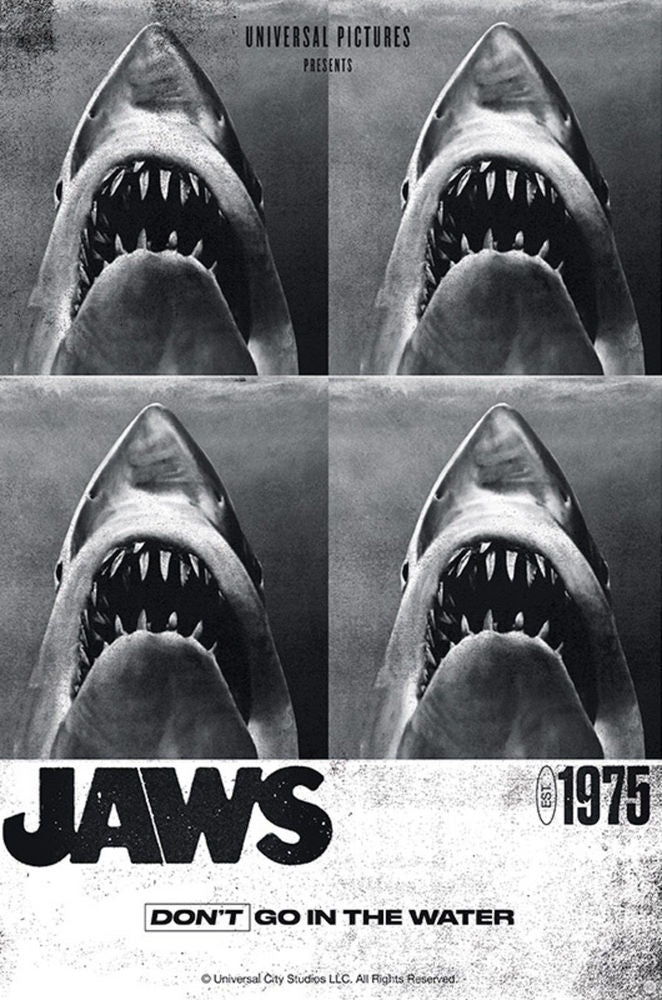 Jaws 1975 Poster