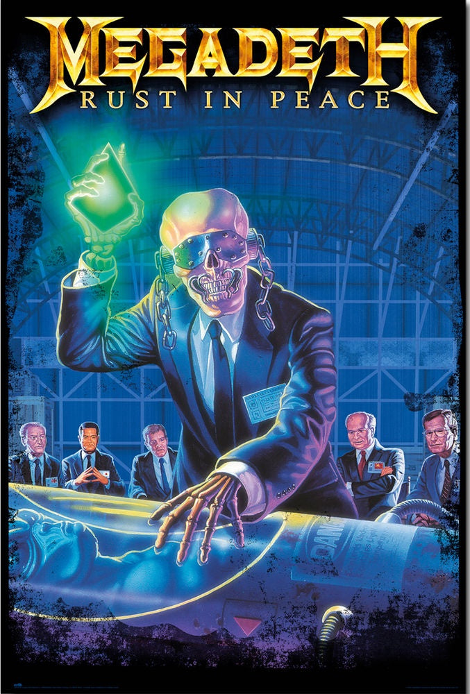Megadeth Rust in Peace Poster
