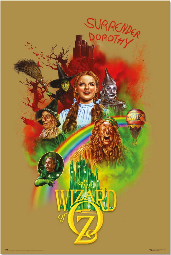 Wizard of Oz Collage Poster