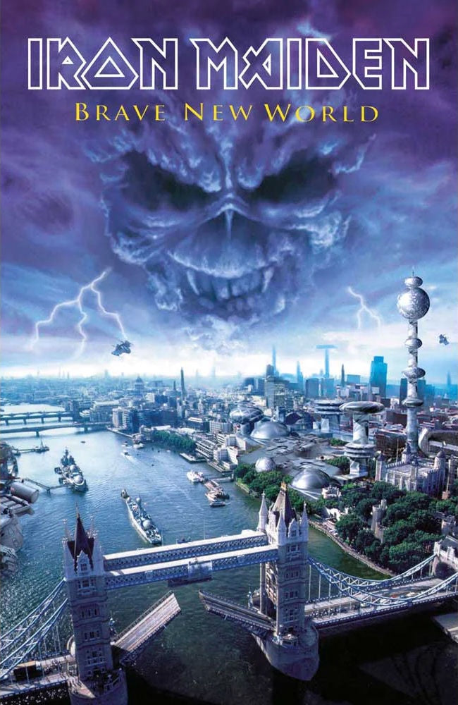 Iron Maiden Brave New World Poster