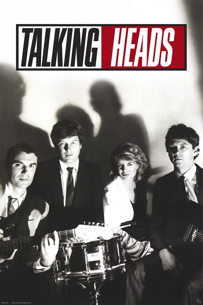 Talking Heads Band Poster