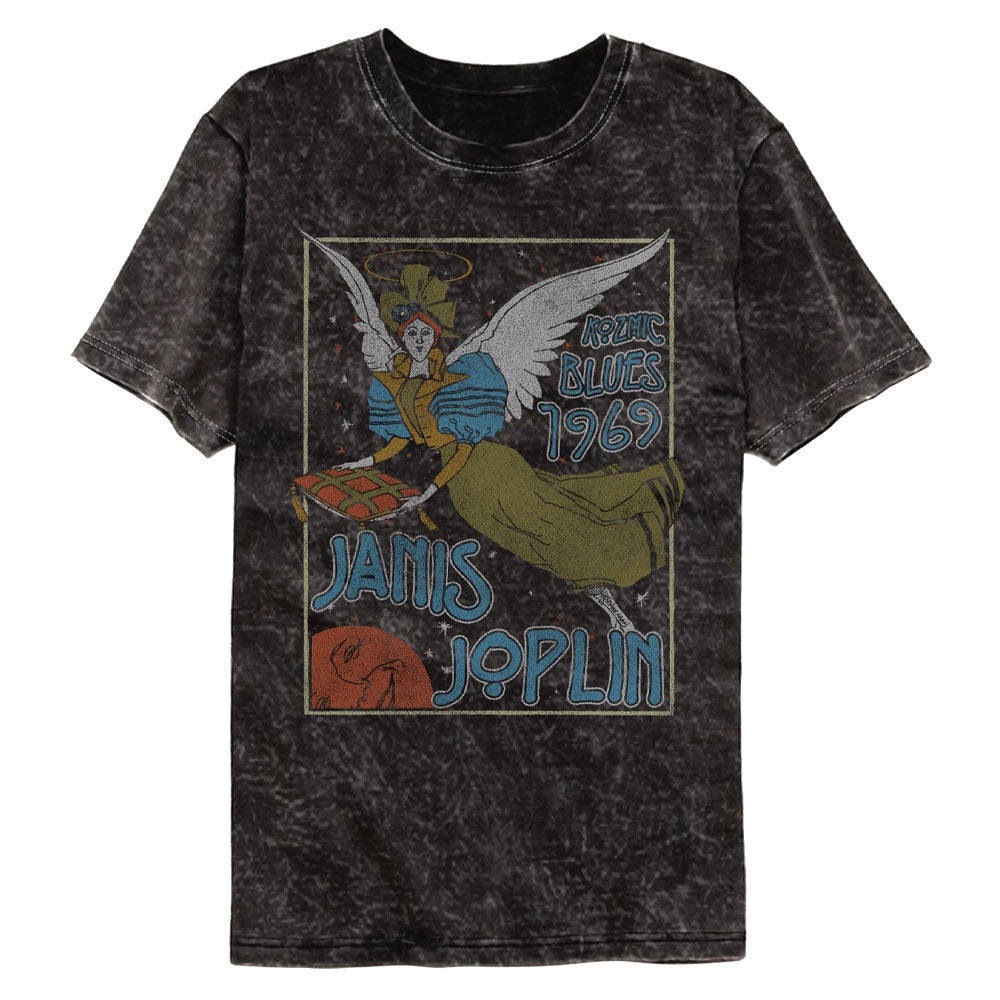 Janis Joplin Nouveau Angel Mineral Wash T-Shirt