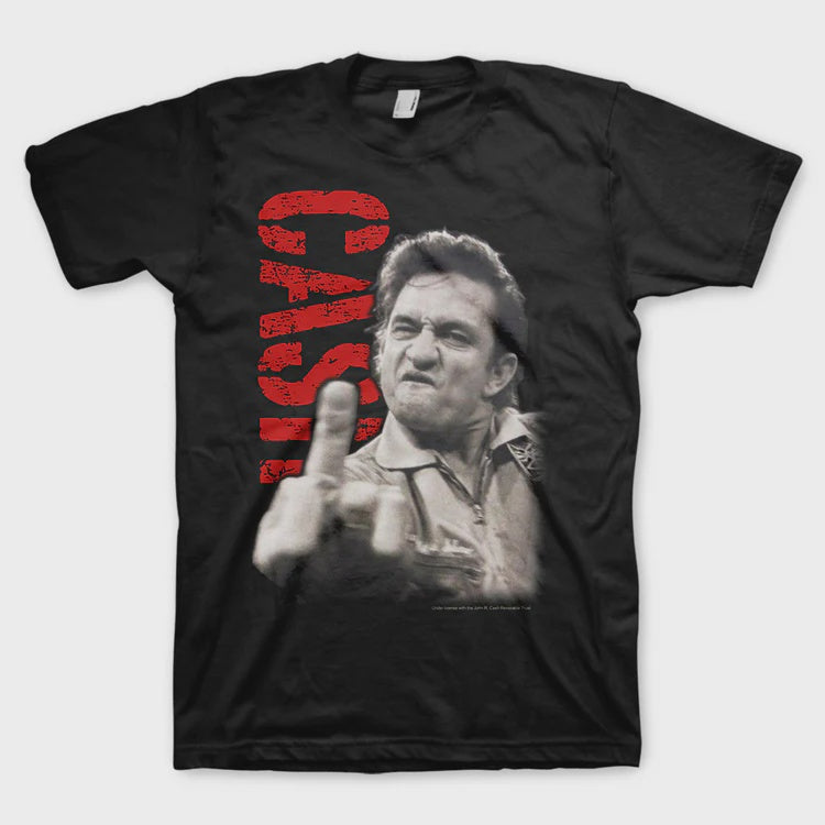 Johnny Cash Finger Jim Marshall T-Shirt
