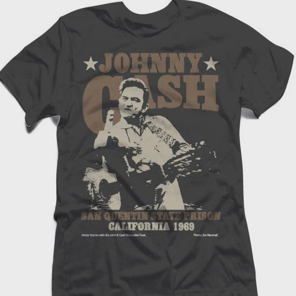 Johnny Cash San Quentin Stars T-Shirt