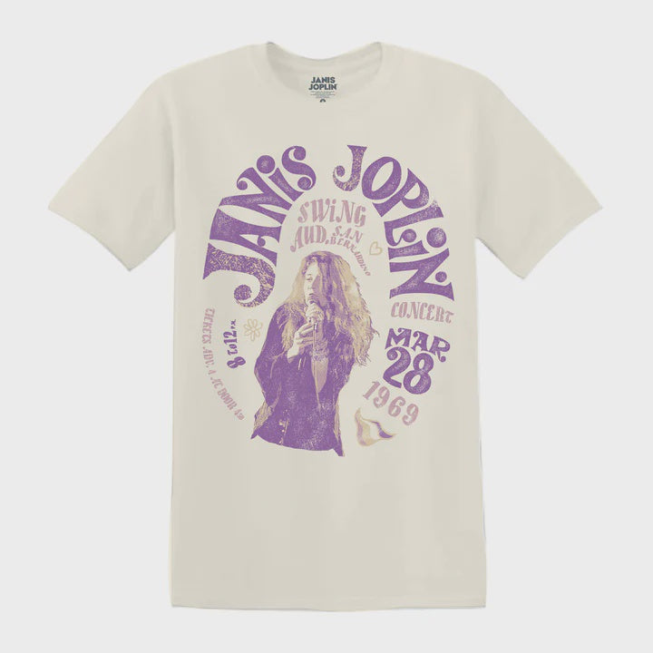 Janis Joplin Swing Aud T-Shirt