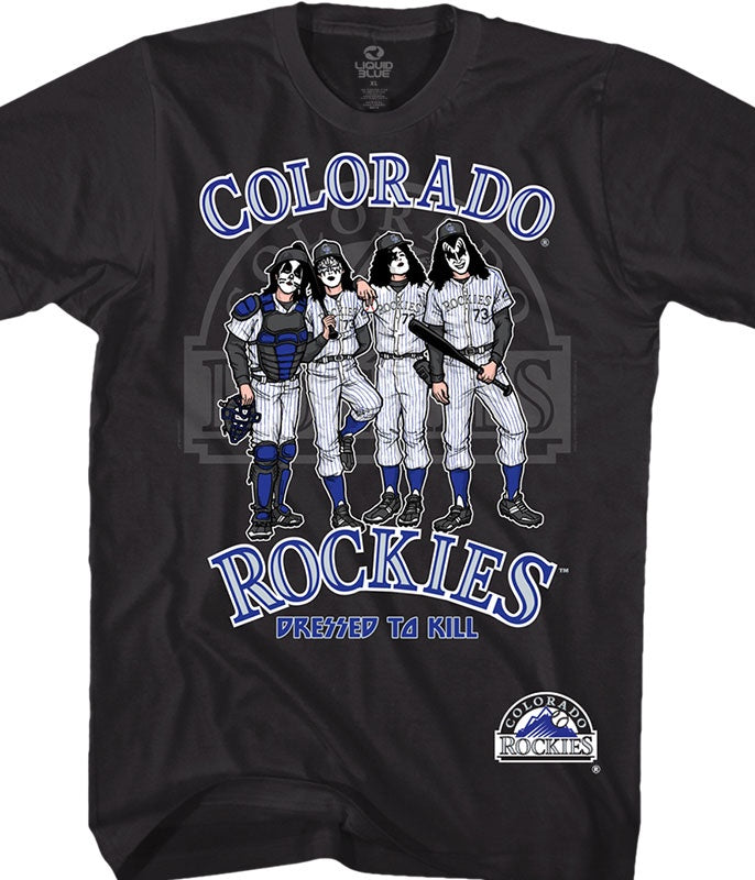 Colorado Rockies KISS T-Shirt