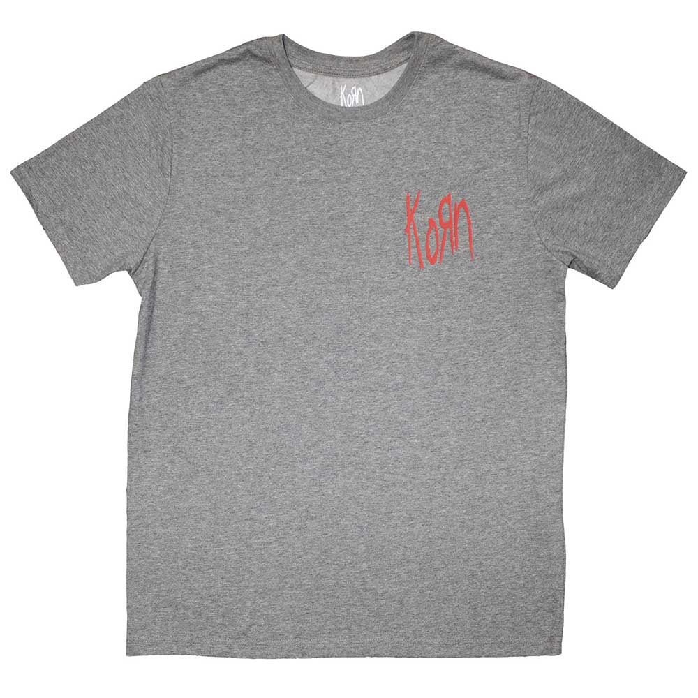 Korn Unisex T-Shirt: Mini Red Logo