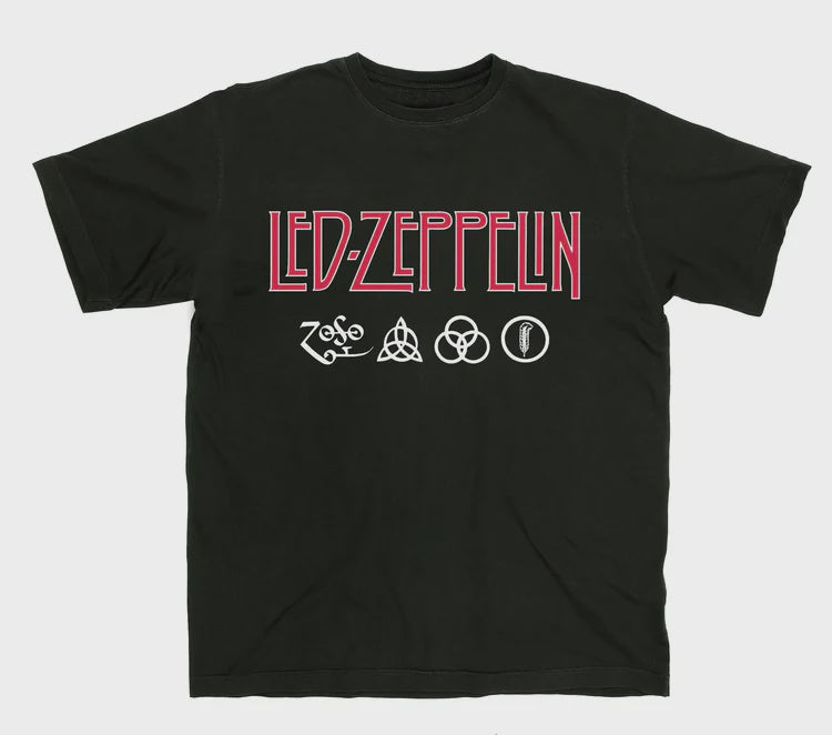 Led Zeppelin Zoso Black T-Shirt