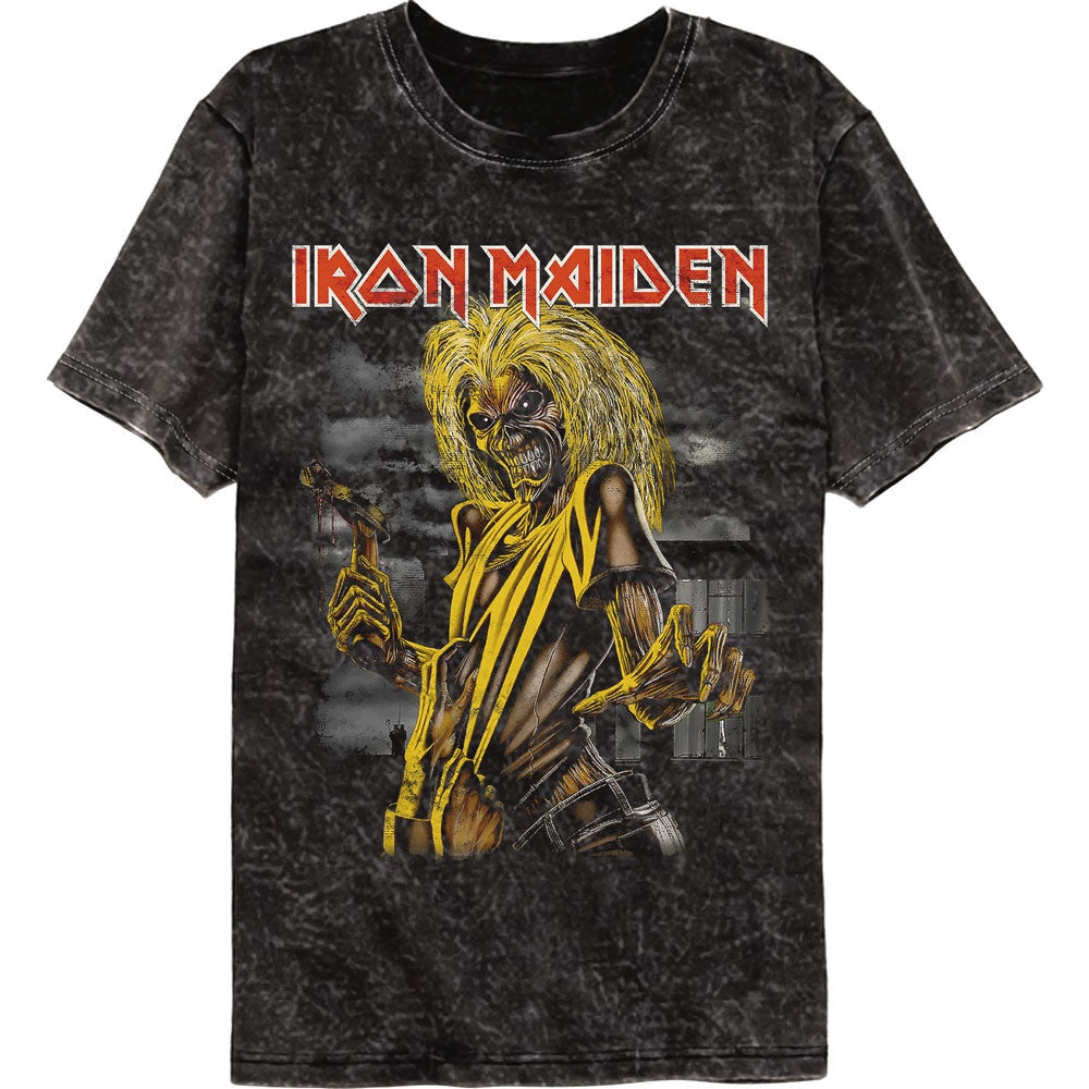 Iron Maiden Killer Cover Mineral Wash T-Shirt