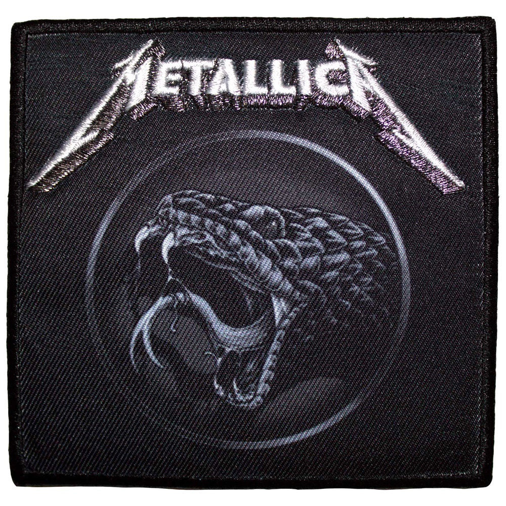 Metallica Standard Patch - Black Album Poster
