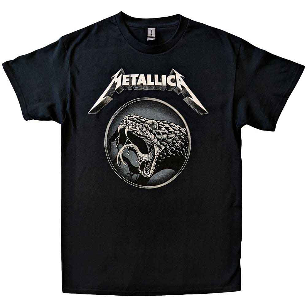 METALLICA UNISEX T-SHIRT: BLACK ALBUM POSTER