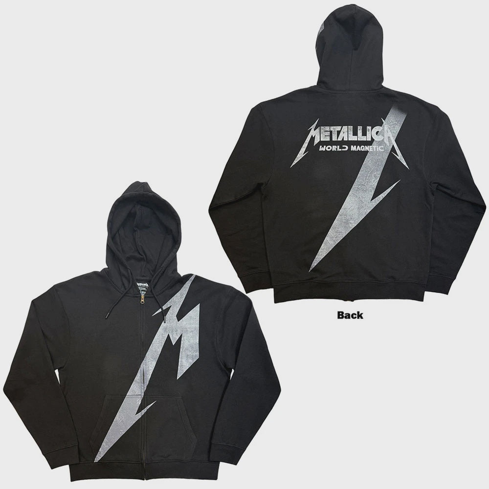 Metallica Zipped Hoodie: Shrouded