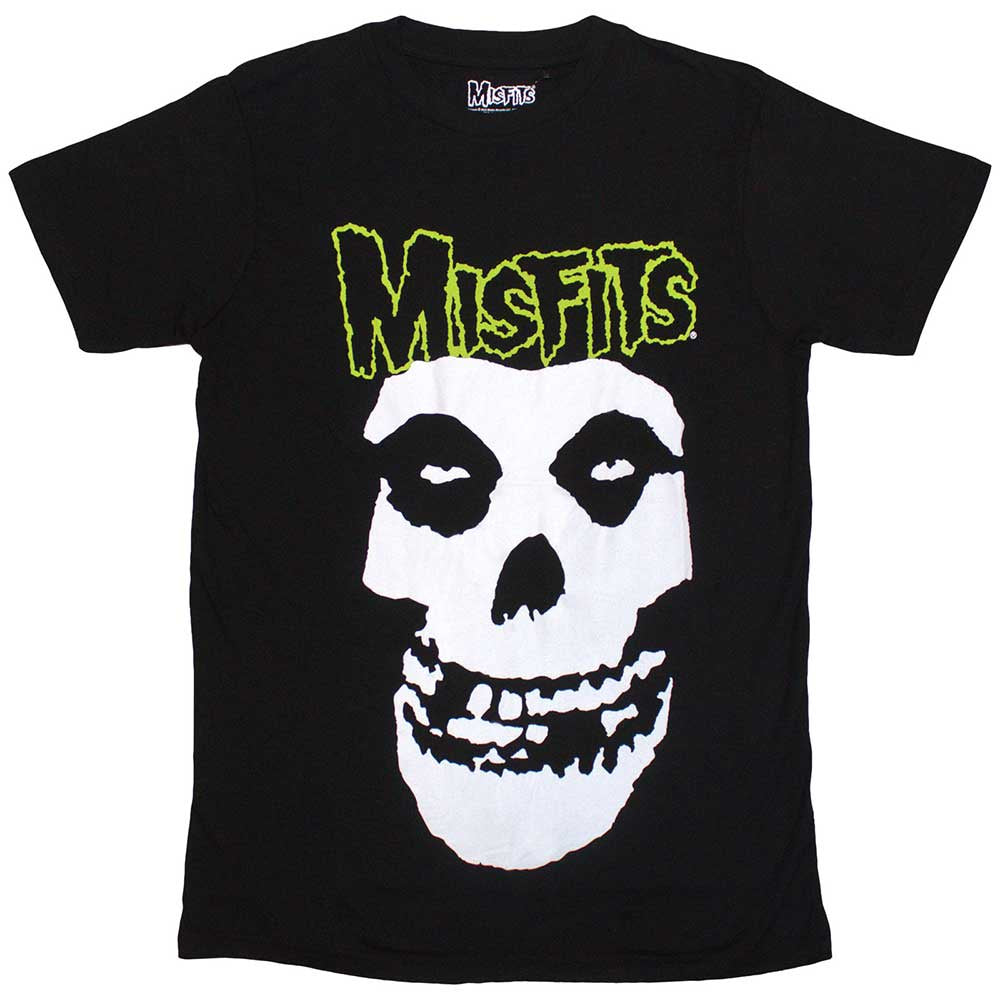 Misfits Unisex T-Shirt: Skull & Logo