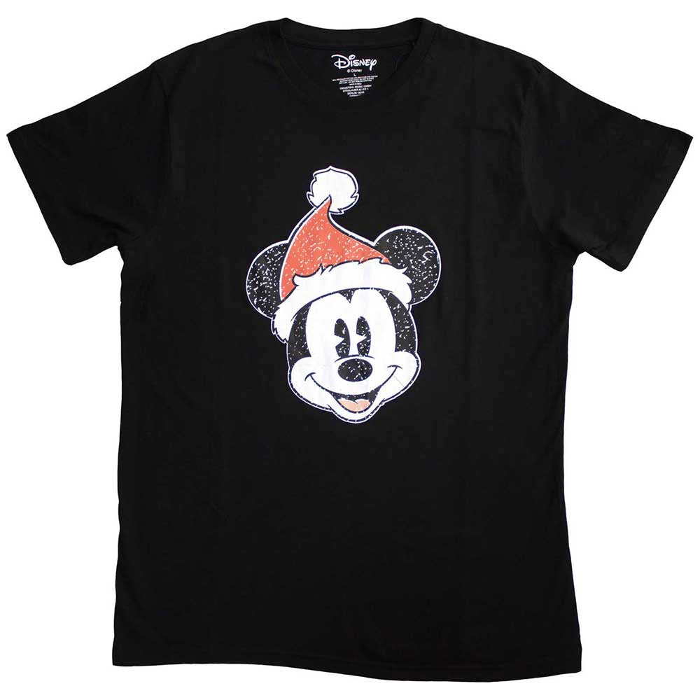 Mickey Mouse Santa Hat T-Shirt