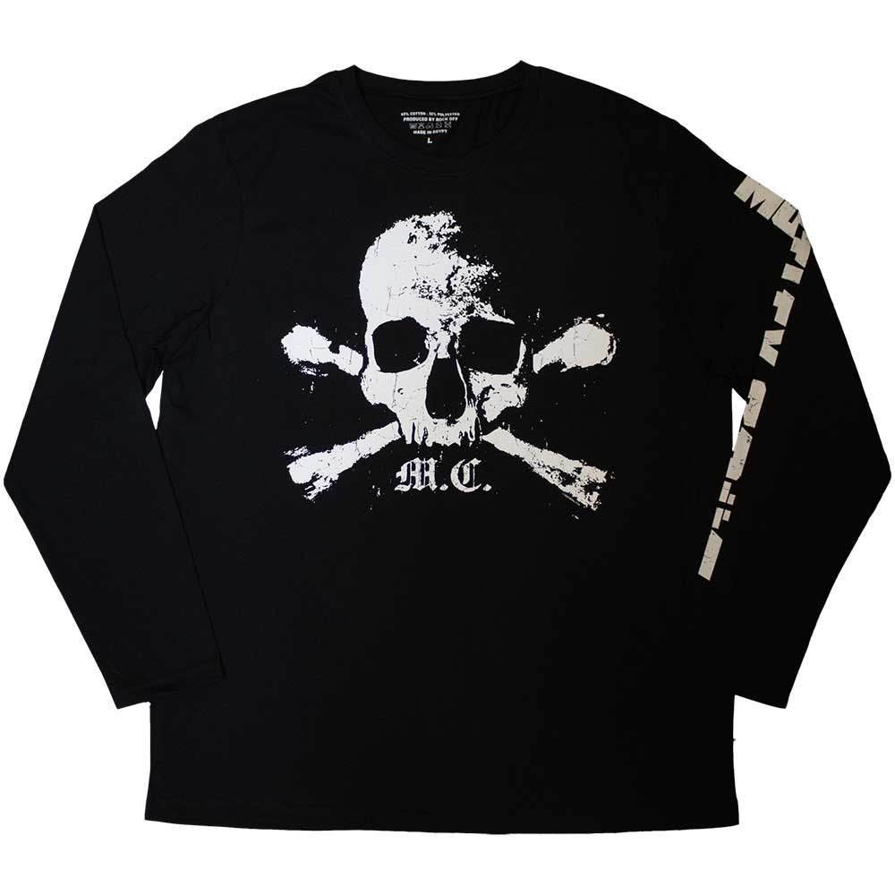 Motley Crue Long Sleeve Shirt: Orbit Skull