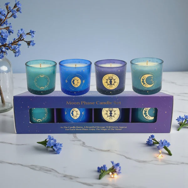 Moon Phase Candle Set