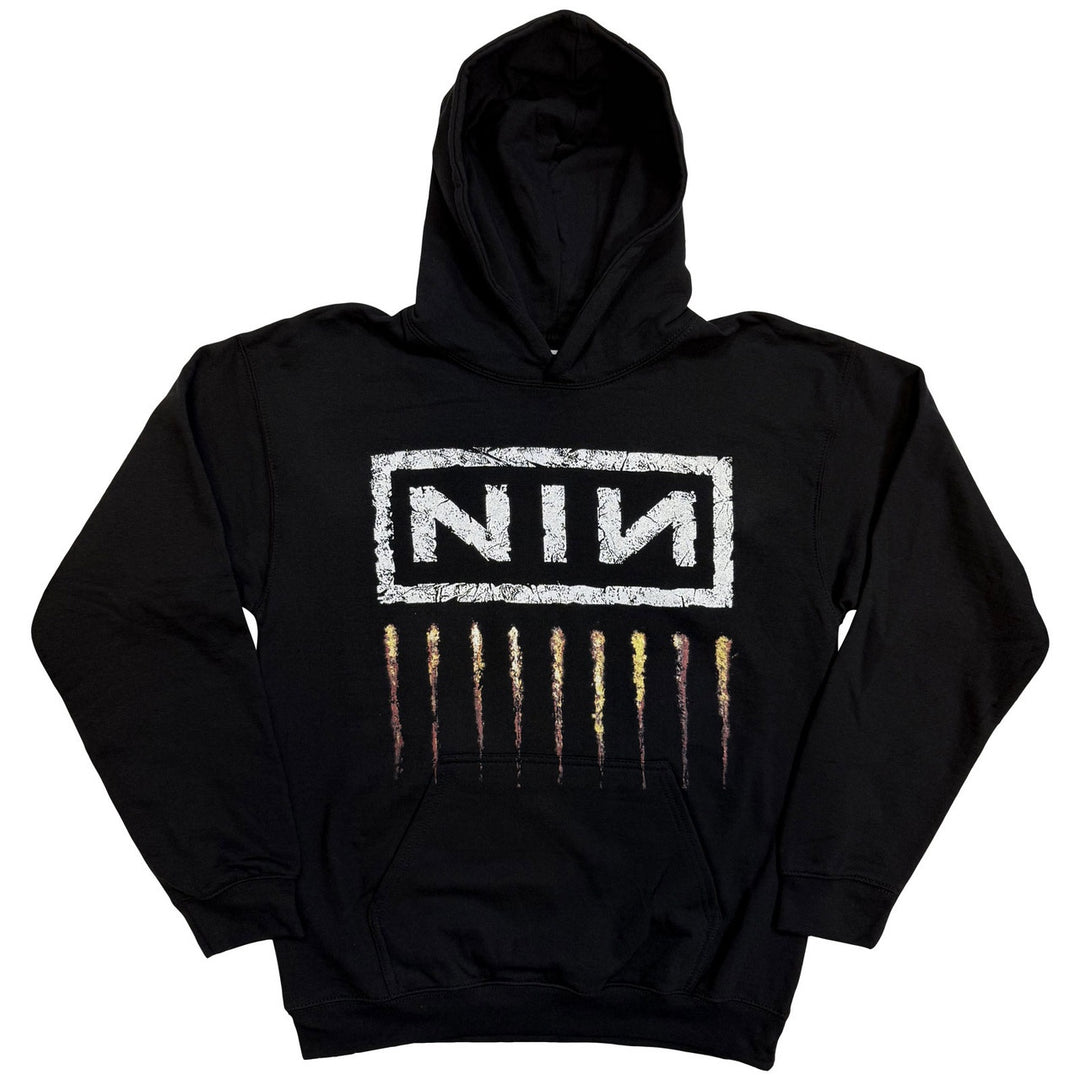 Nine Inch Nails Pullover Hoodie: Downward Spiral (Black)