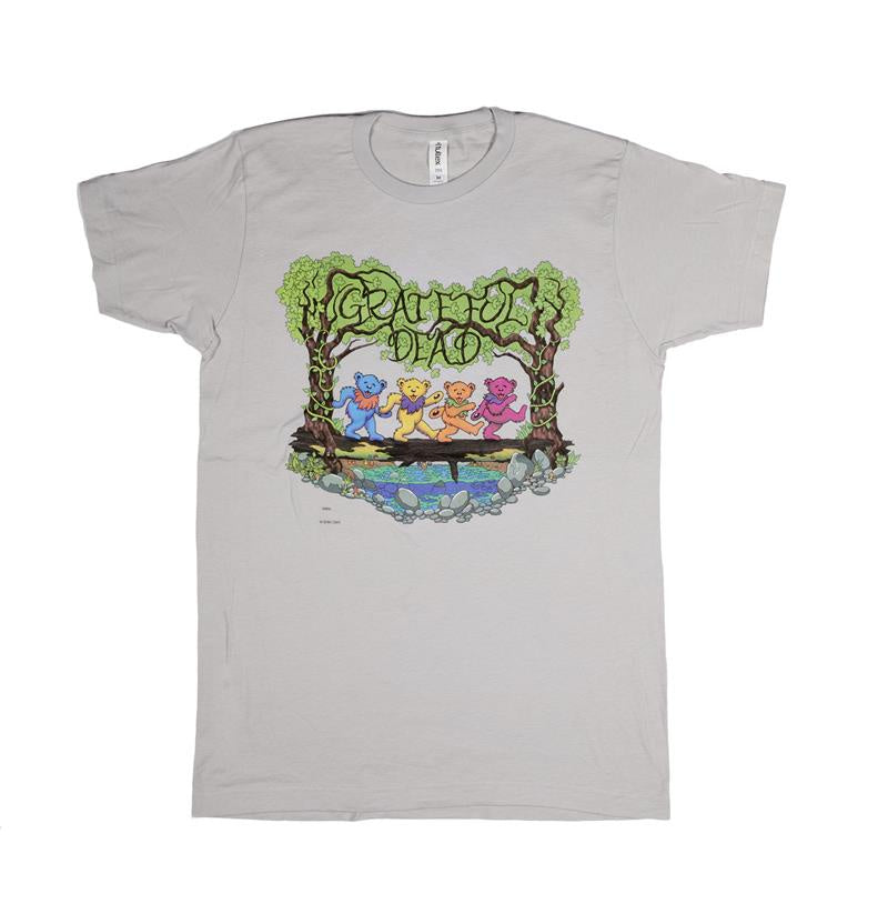 Grateful Dead Wood Bears T-Shirt - Ice