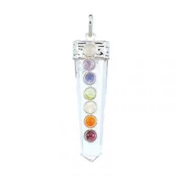 Chakra Crystal Pendant P258CR