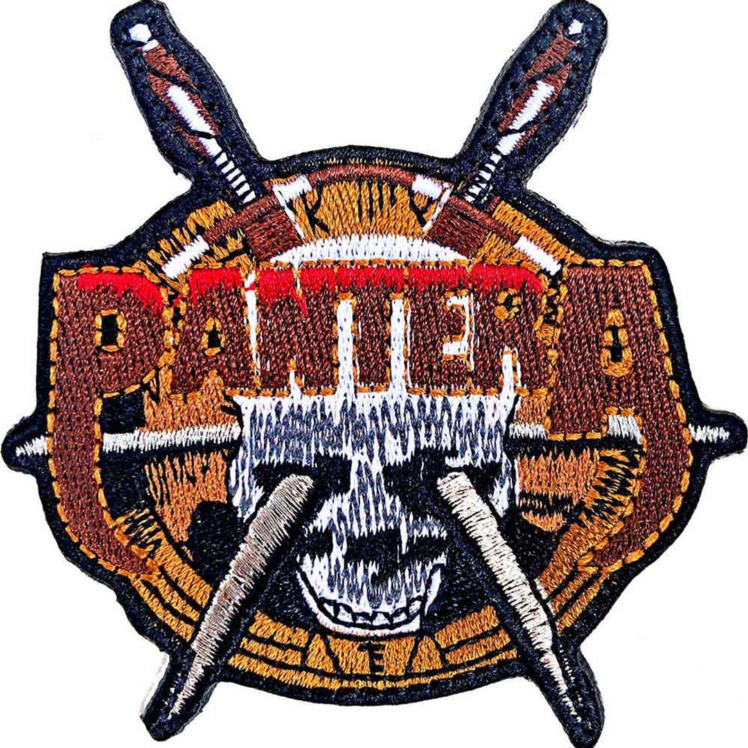 Pantera Standard Patch - Skull Knives