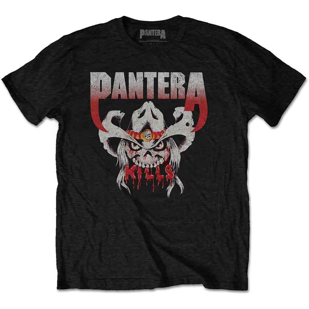 Pantera Unisex T-Shirt - Kills Tour 1990 (Black)