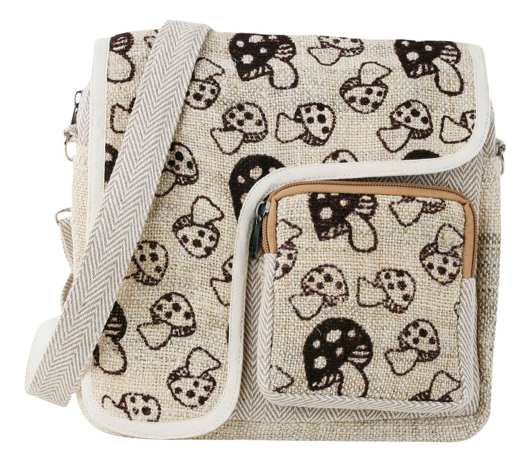 Hemp Mushroom Multi Pocket Bag PB-25