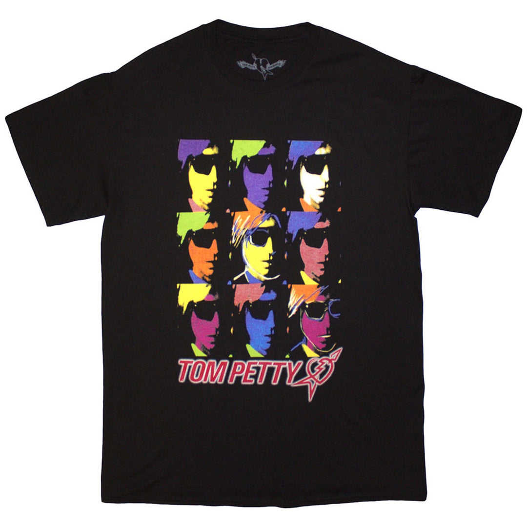 Tom Petty & The Heartbreakers Unisex T-Shirt - Nine Toms (Black)