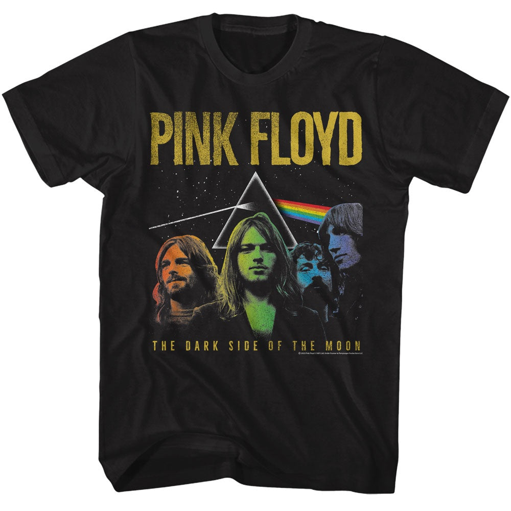 Pink Floyd DSOTM Rainbow Band T-Shirt