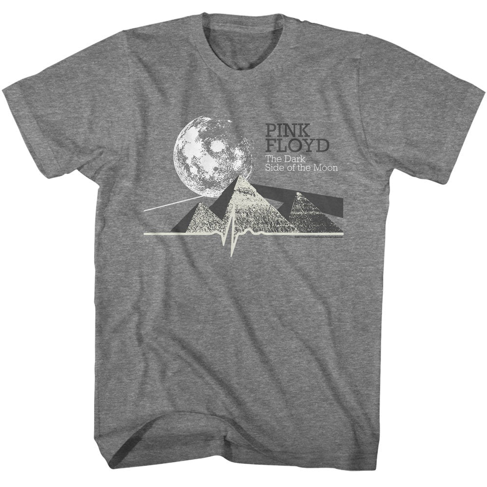 Pink Floyd DSOTM Pyramids Graphite Heather T-Shirt