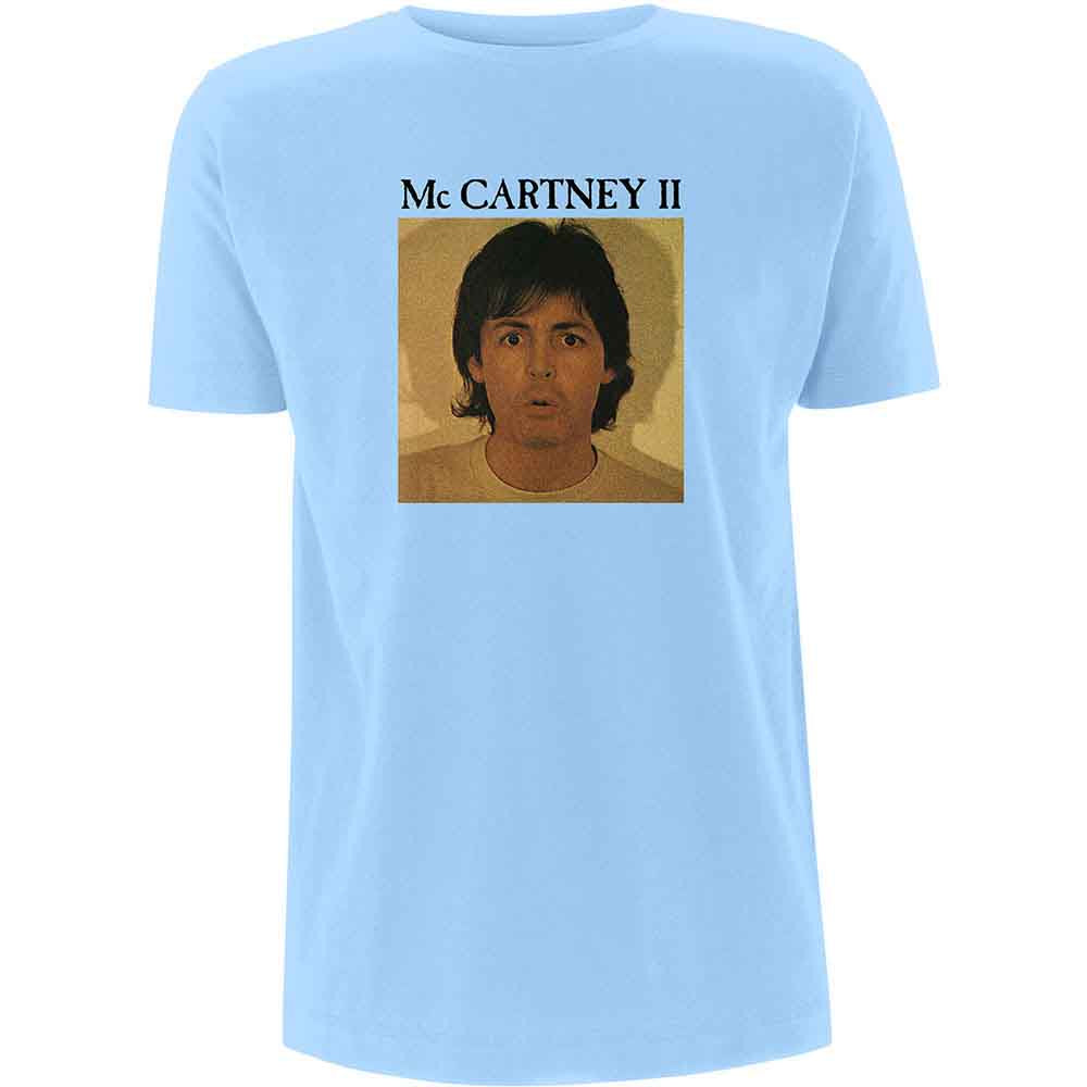 Paul McCartney Unisex T-Shirt McCartney II Light Blue